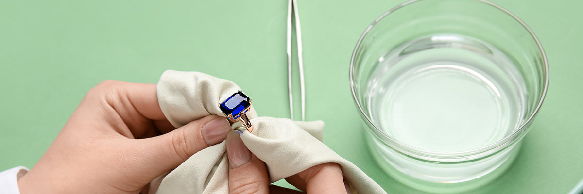 How To Clean Your Blue Sapphire Ring At Home?