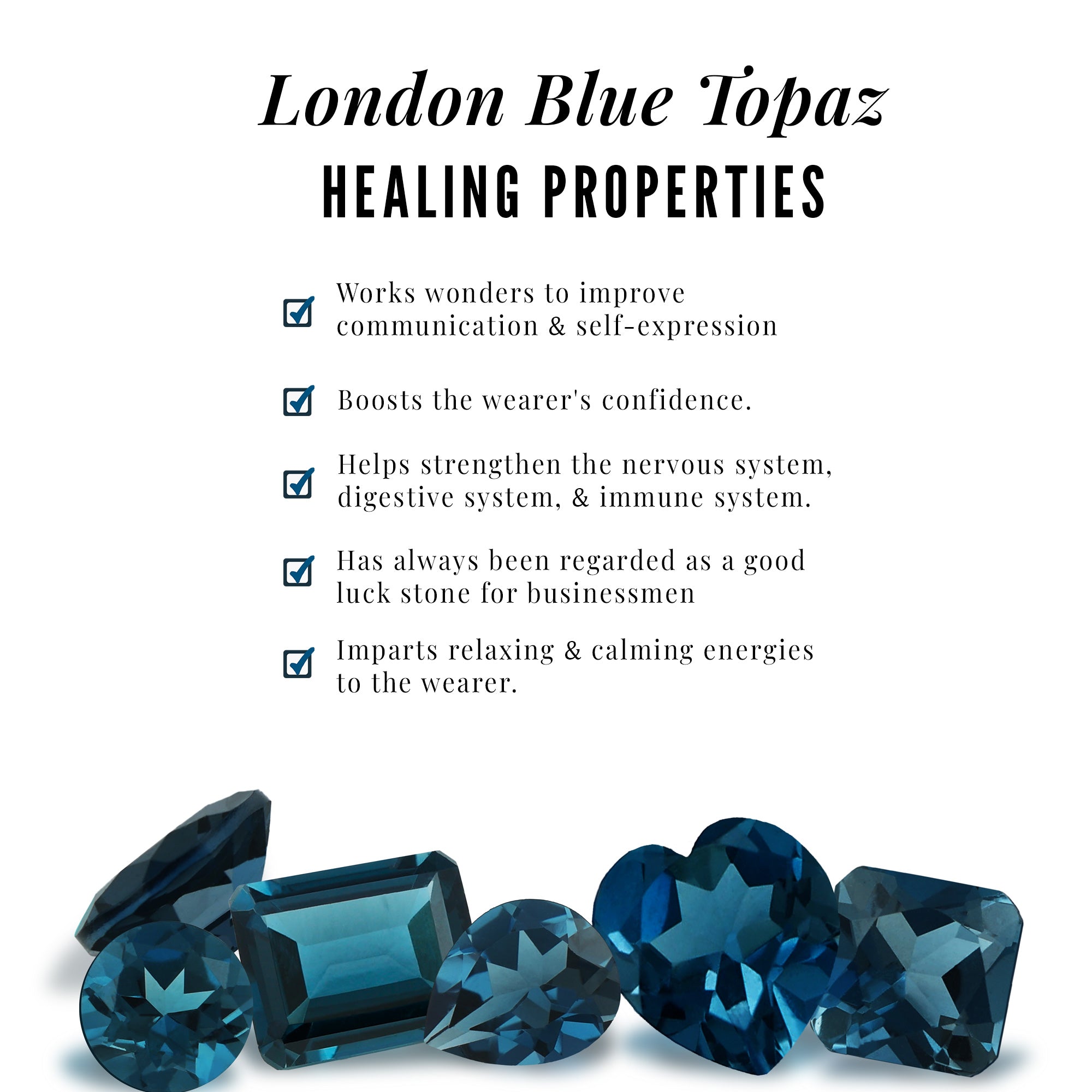 1.50 CT London Blue Topaz Solitaire Stud Earrings London Blue Topaz - ( AAA ) - Quality - Rosec Jewels