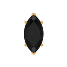 Rosec Jewels-Marquise Black Spinel Simple Solitaire Cartilage Earring