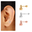 Rosec Jewels-Unique Diamond Key Earring for Cartilage Piercing