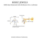 Rosec Jewels-Marquise Shape Diamond Leaf Earring for Helix Piercing