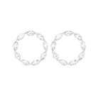 Marquise Cut Diamond Eternity Stud Earrings Diamond - ( HI-SI ) - Color and Clarity - Rosec Jewels