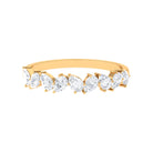 1.50 CT Pear Cut Zircon Elegant Eternity Ring Zircon - ( AAAA ) - Quality - Rosec Jewels