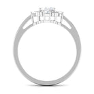 Oval Shape Moissanite Solitaire Vintage Engagement Ring Moissanite - ( D-VS1 ) - Color and Clarity - Rosec Jewels