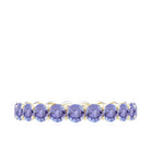 Full Eternity Ring with 2.25 CT Tanzanite Tanzanite - ( AAA ) - Quality - Rosec Jewels