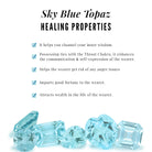 6 MM Round Cut Sky Blue Topaz Solitaire Stud Earrings for Women Sky Blue Topaz - ( AAA ) - Quality - Rosec Jewels