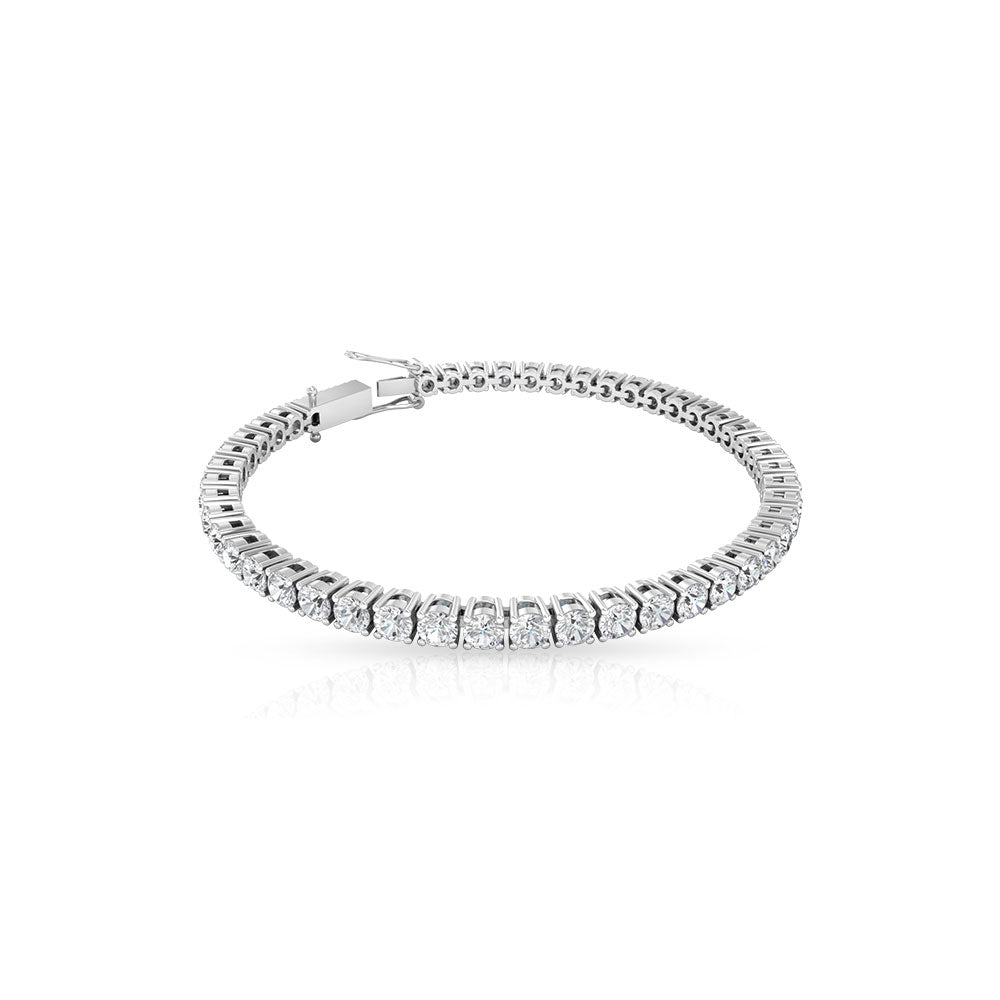 Simple Zircon Tennis Bracelet Zircon - ( AAAA ) - Quality - Rosec Jewels