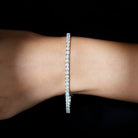 Simple Zircon Tennis Bracelet Zircon - ( AAAA ) - Quality - Rosec Jewels