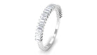 3/4 CT Natural Diamond Half Eternity Ring in Gold Diamond - ( HI-SI ) - Color and Clarity - Rosec Jewels