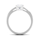 Octagon Cut Moissanite Solitaire Engagement Ring Moissanite - ( D-VS1 ) - Color and Clarity - Rosec Jewels