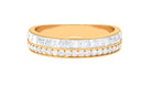 1.75 CT Natural Diamond Semi Eternity Ring in Prong Setting Diamond - ( HI-SI ) - Color and Clarity - Rosec Jewels